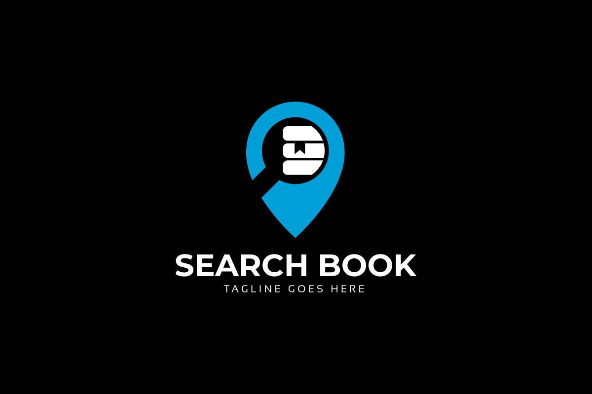 Download Шаблон логотипа "Search Book Logo Template" / Search Book Logo Template - Шаблон логотипа на тему графика book,book logo,book shop,book store,brand,branding,college textbooks,creative,creative design,creative logo,ebook,education,internet encyclopedias,knowledge,learning,learning center,library,m