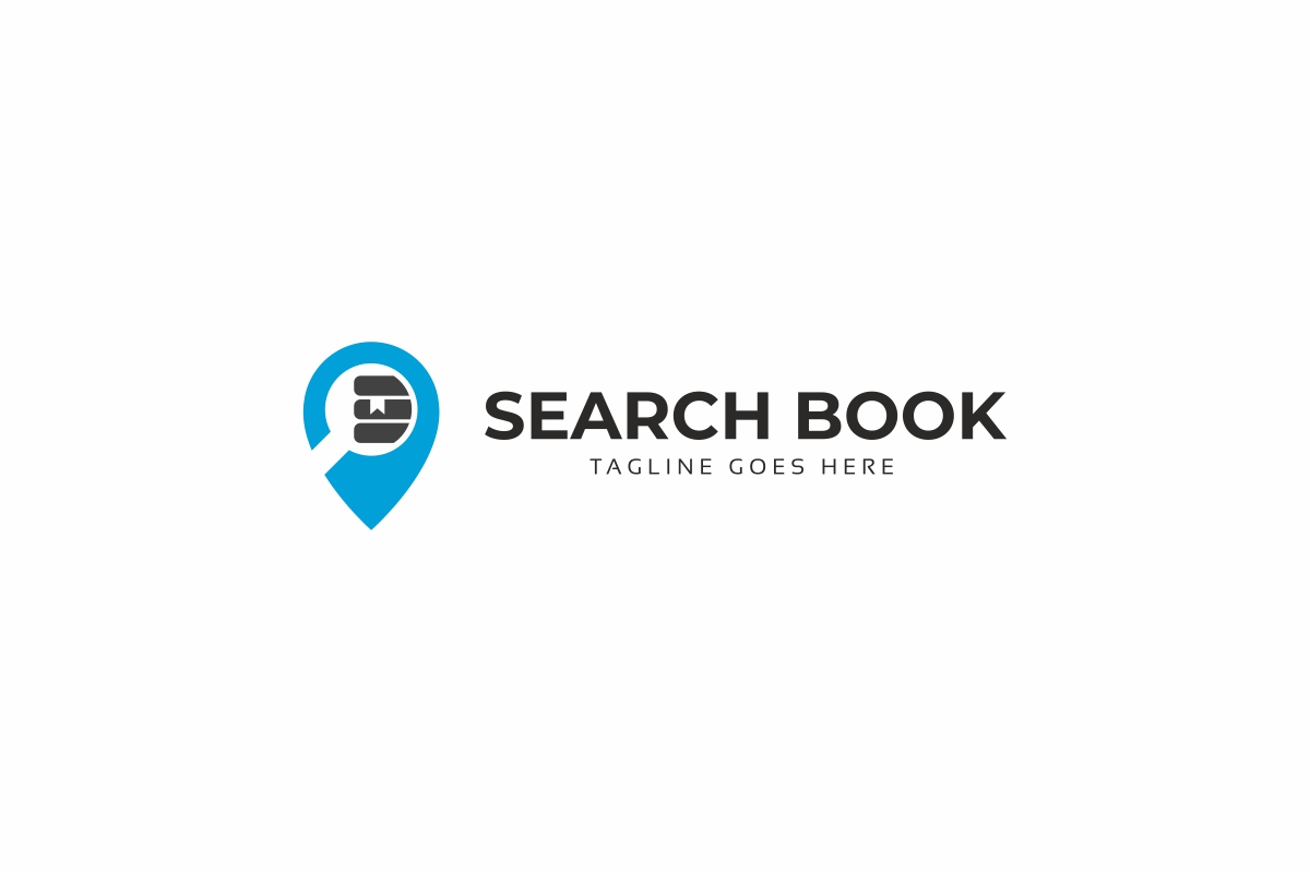 Download Шаблон логотипа "Search Book Logo Template" / Search Book Logo Template - Шаблон логотипа на тему графика book,book logo,book shop,book store,brand,branding,college textbooks,creative,creative design,creative logo,ebook,education,internet encyclopedias,knowledge,learning,learning center,library,m