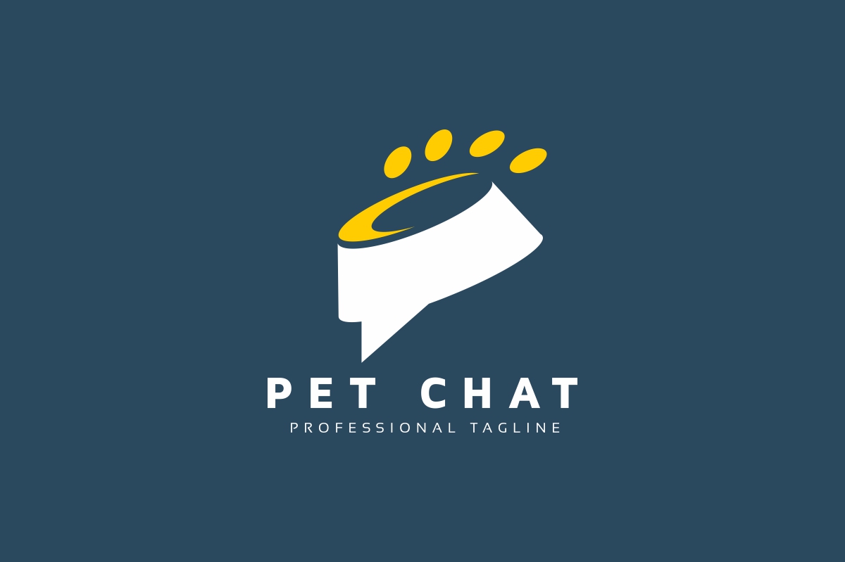Download Шаблон логотипа "Pet Chat Logo Template" / Pet Chat Logo Template - Шаблон логотипа на тему графика animal chat,animals,app,brand,branding,bubble chat,business,chat puppy,chat us,dog chat,dog information,dog information chat,dog show chat,little dog,little dog chat,live chat,live pet chat,m
