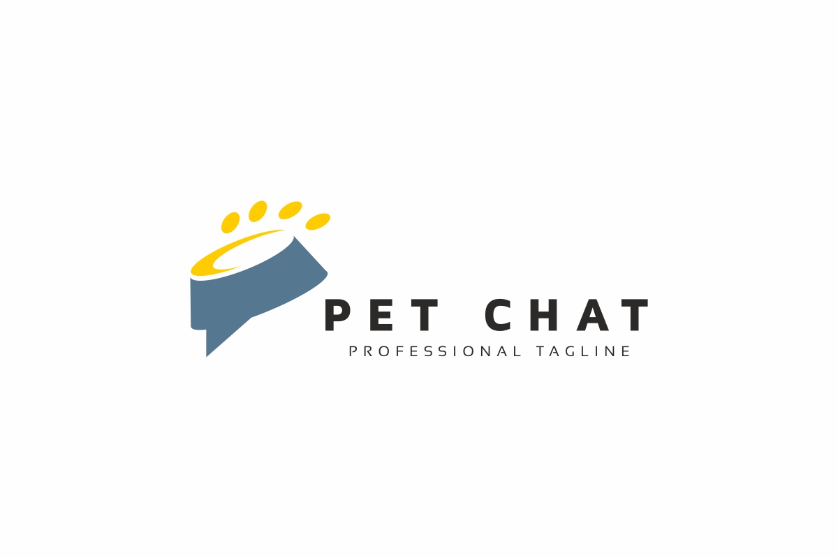 Download Шаблон логотипа "Pet Chat Logo Template" / Pet Chat Logo Template - Шаблон логотипа на тему графика animal chat,animals,app,brand,branding,bubble chat,business,chat puppy,chat us,dog chat,dog information,dog information chat,dog show chat,little dog,little dog chat,live chat,live pet chat,m