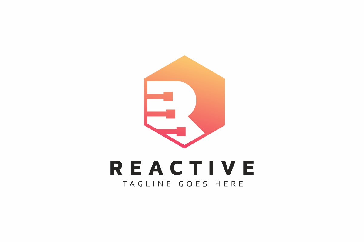 Download Шаблон логотипа "Reactive R Letter Tech Hexagon Logo Template" / Reactive R Letter Tech Hexagon Logo Template - Шаблон логотипа на тему графика active,capital,colorful,communication,connect,data,development,digital,dynamic,education,game,geometric,letter r,logo,media,motion,movement,pixel,r letter,rapidity