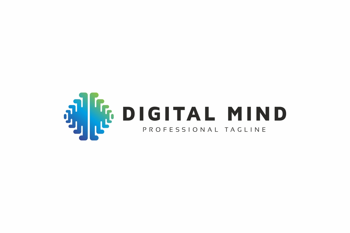 Download Шаблон логотипа "Digital Mind Logo Template" / Digital Mind Logo Template - Шаблон логотипа на тему графика application,artificial intelligence,brain mapping,branding,creative tech,data,decode,digital mind,dream,face,future,human face,humanoid,identity,imagination,it,man,matrix,mind bomb,mind lab