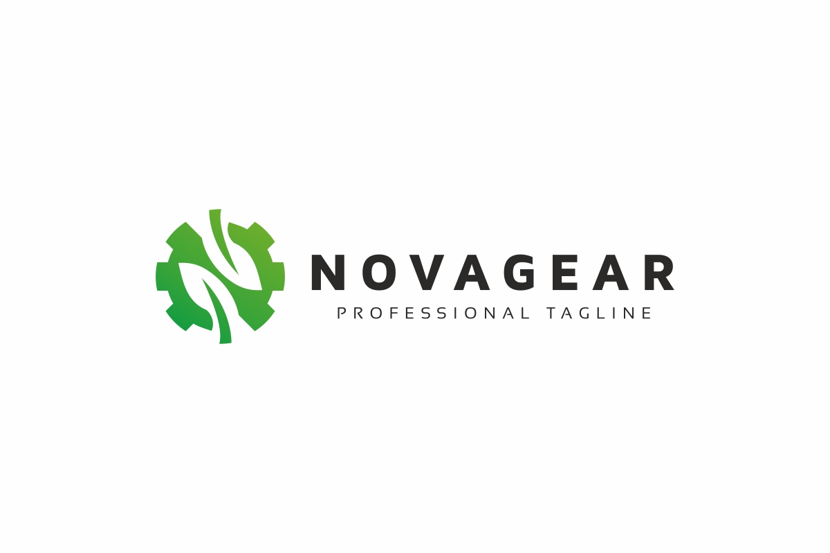 Download Шаблон логотипа "Novagear N Letter Gear Logo Template" / Novagear N Letter Gear Logo Template - Шаблон логотипа на тему графика gear,bio,botanical,branding,business,crest,eco,eco products,editable letter,elegant,environment,green,health,herb,insurance,leaf,leaves,life,logo,logotype