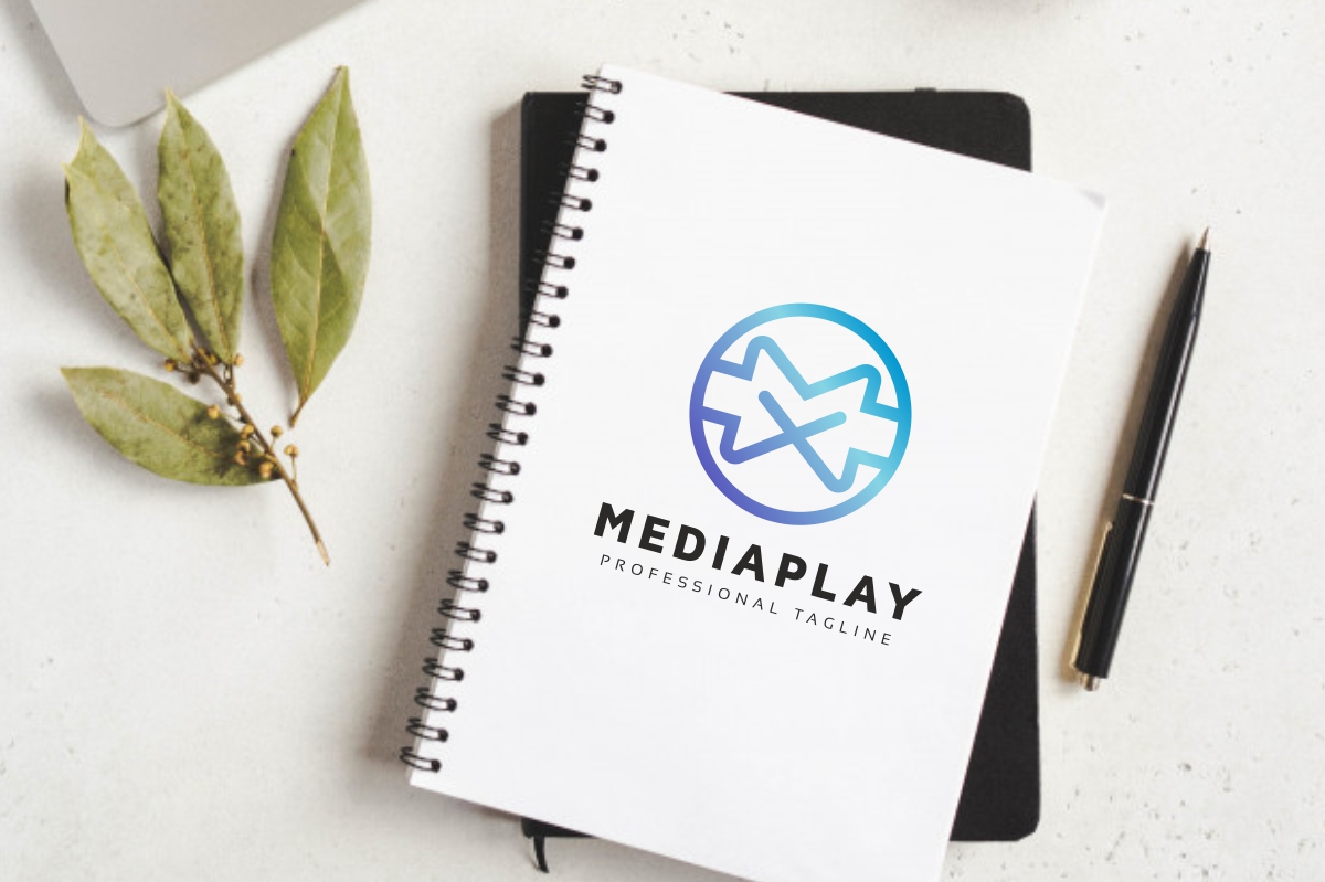 Download Шаблон логотипа "Mediaplay M Letter Logo Template" / Mediaplay M Letter Logo Template - Шаблон логотипа на тему графика actions,branding,business,creative,cut,development,dynamics,entertainment,game,gaming,letter,letter m,m letter,m letter logo,m logo,machine,master,mechanic,mobile,monster
