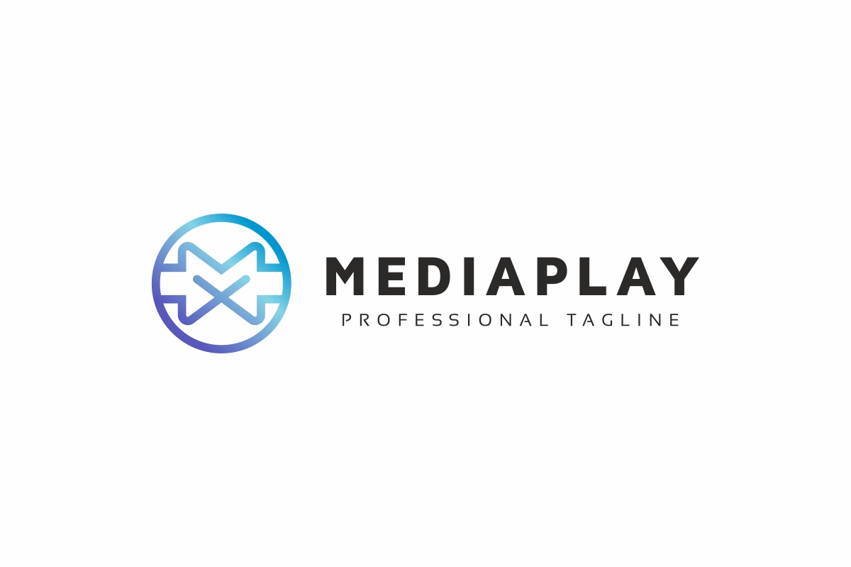 Download Шаблон логотипа "Mediaplay M Letter Logo Template" / Mediaplay M Letter Logo Template - Шаблон логотипа на тему графика actions,branding,business,creative,cut,development,dynamics,entertainment,game,gaming,letter,letter m,m letter,m letter logo,m logo,machine,master,mechanic,mobile,monster