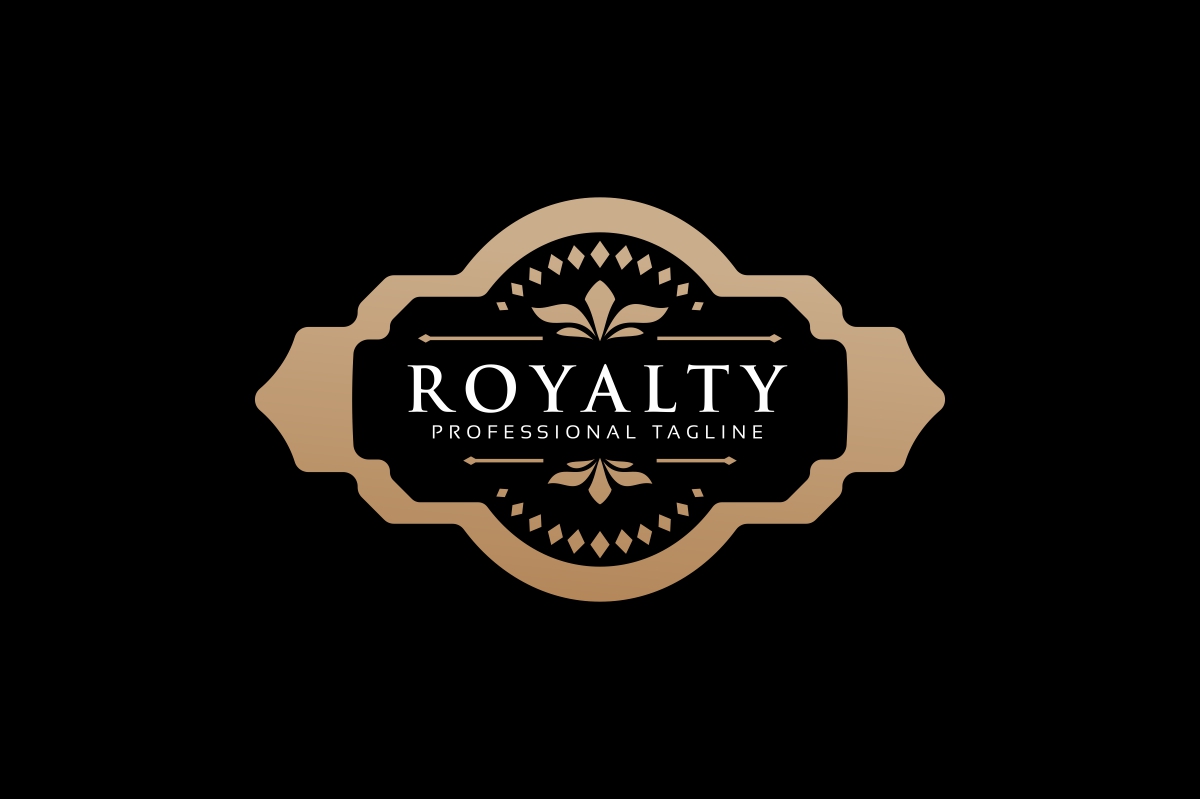 Download Шаблон логотипа "Royalty Logo Template" / Royalty Logo Template - Шаблон логотипа на тему графика beauty,blazon,calligraphic,calligraphy,classic,crest,crown,decorative,elegant,emblem,fashion,flourish,heraldic,heraldry,hotel,jewellery,law firm,letter,luxurious logo,luxury