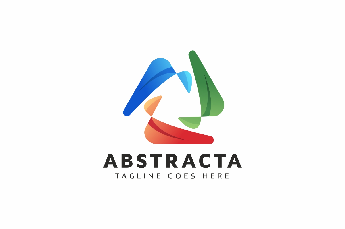 Download Шаблон логотипа "Abstract Rotation Logo Template" / Abstract Rotation Logo Template - Шаблон логотипа на тему графика 3d,abstract,blue,data,dimension,fusion,game,green,grey,internet,object,objects,red,rotation,software,solution,sphere