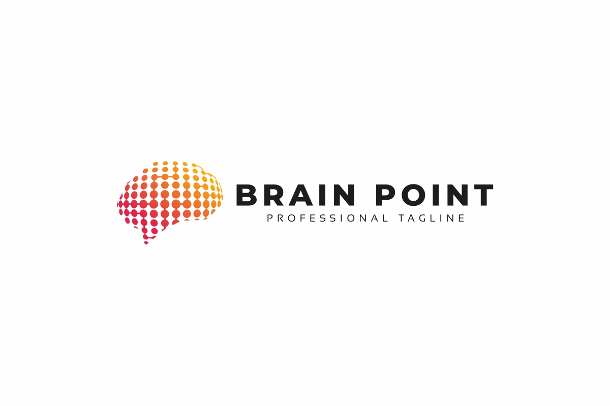 Download Шаблон логотипа "Brain Digital Logo Template" / Brain Digital Logo Template - Шаблон логотипа на тему графика abstract,agency,bold,brain,brand,branding,concept,creation,creative,creativity,data,digital,digital brain,firm,idea,identity,intelligence,intelligent,it,polygon