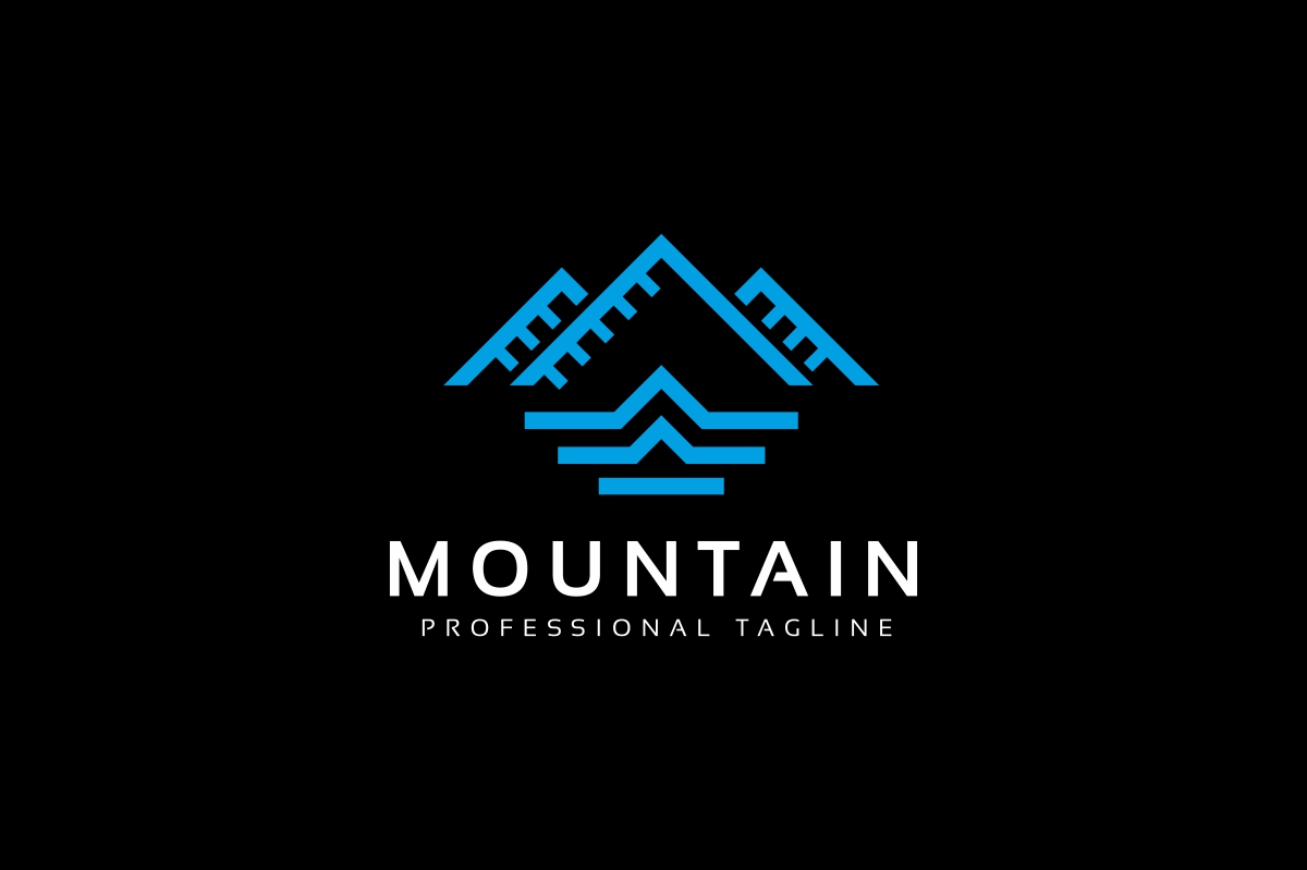 Download Шаблон логотипа "Mountain Logo Template" / Mountain Logo Template - Шаблон логотипа на тему графика adventure,agency,club,cool,design,expedition,forest,fresh,hill,identity,journey,landscape,logo,minimal logo design,mountain,nature,new,online,outdoor,peak logo
