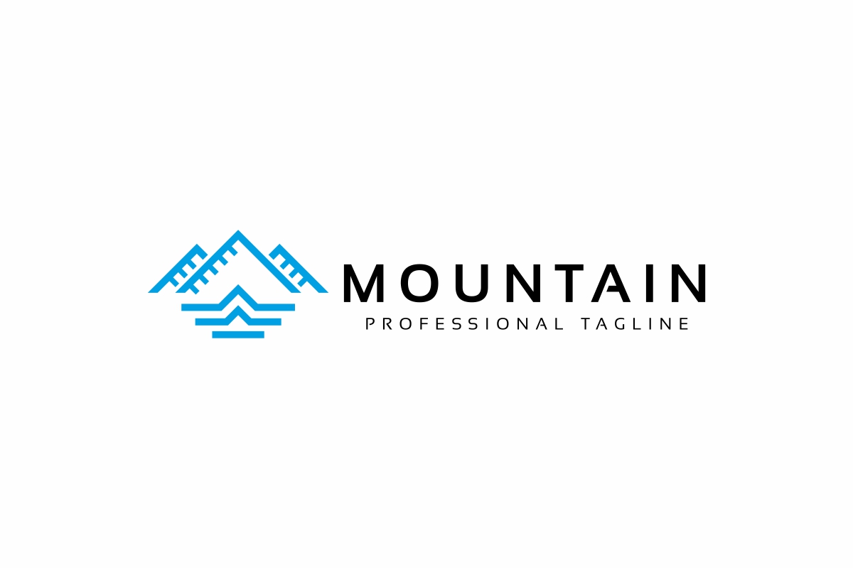 Download Шаблон логотипа "Mountain Logo Template" / Mountain Logo Template - Шаблон логотипа на тему графика adventure,agency,club,cool,design,expedition,forest,fresh,hill,identity,journey,landscape,logo,minimal logo design,mountain,nature,new,online,outdoor,peak logo