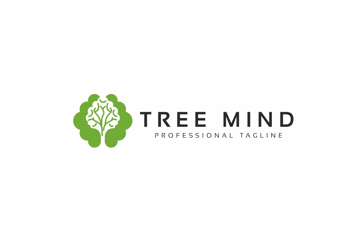 Download Шаблон логотипа "Tree Mind Logo Template" / Tree Mind Logo Template - Шаблон логотипа на тему графика brand,branding,creation,creative,creativity,ecologic,ecological,environment,face,family,green,head,human,idea,intelligence,investing,investment,leaf,leaves,management