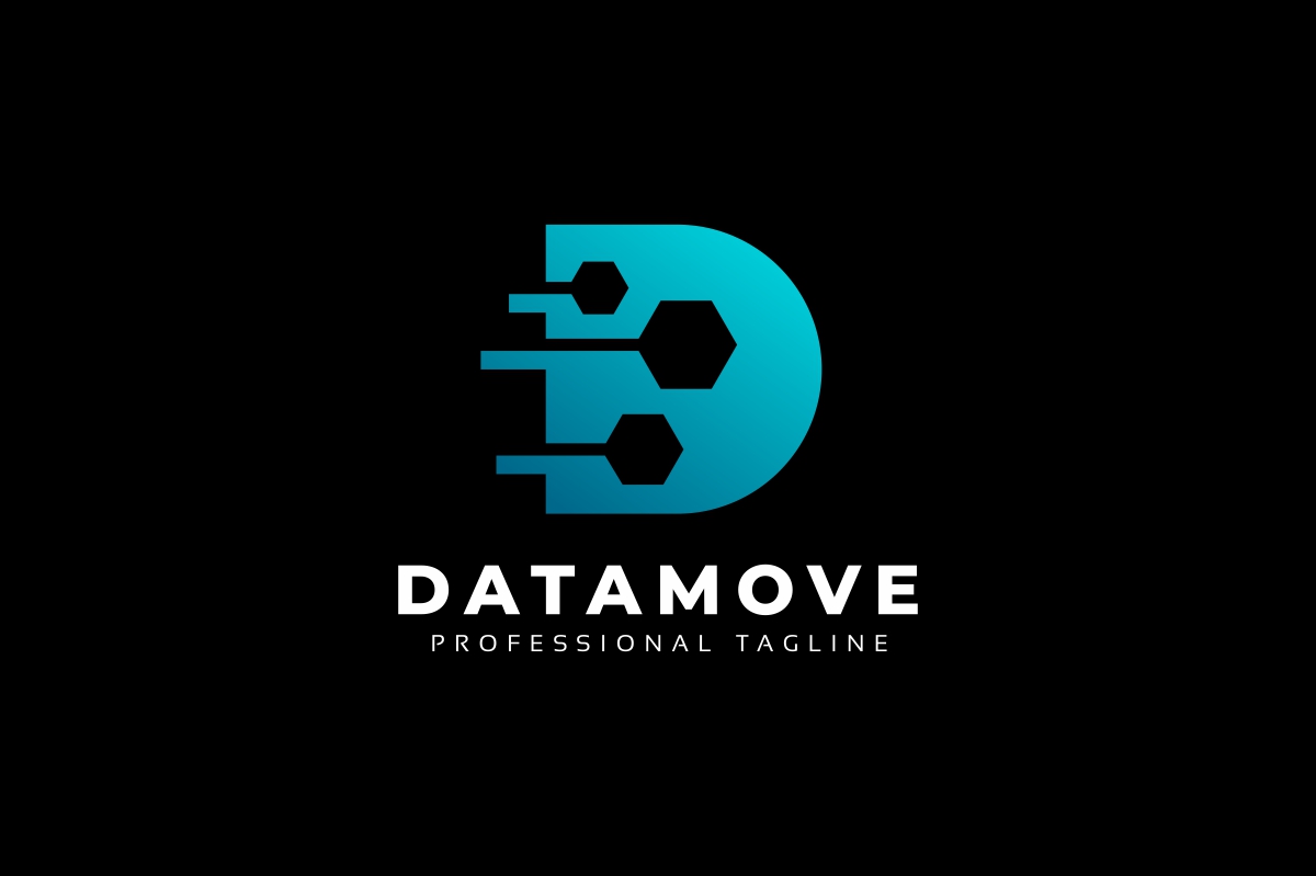 Download Шаблон логотипа "Data Move D Letter Digital Logo Template" / Data Move D Letter Digital Logo Template - Шаблон логотипа на тему графика colorful,communication,connection,d letter,data,delivery,development,digital,dot,entertainment,fast,letter d,logistics,logo,media,motion,move,movement,network,software