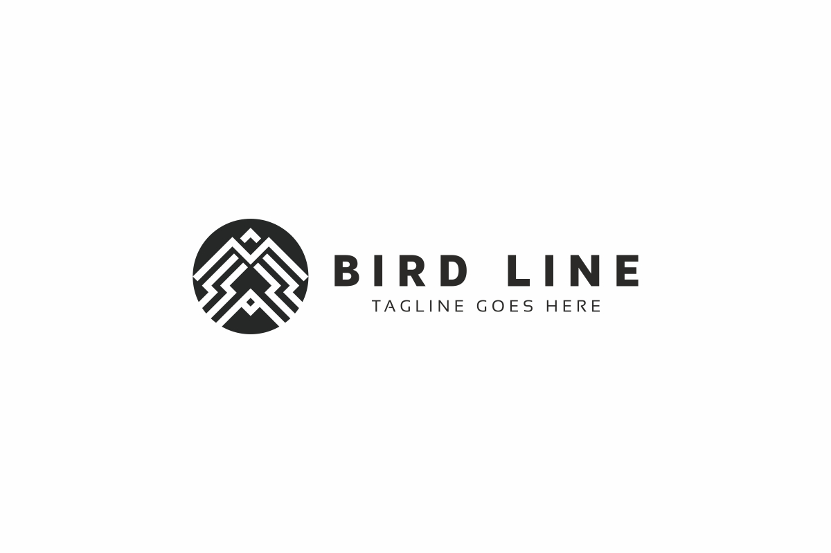 Download Шаблон логотипа "Bird Line Logo Template" / Bird Line Logo Template - Шаблон логотипа на тему графика abstract,animal,apparel,bird,brand,business,clothing,company,corporate,design,graphic,icon,identity,line,logo,minimalist,modern,nature,outline,professional