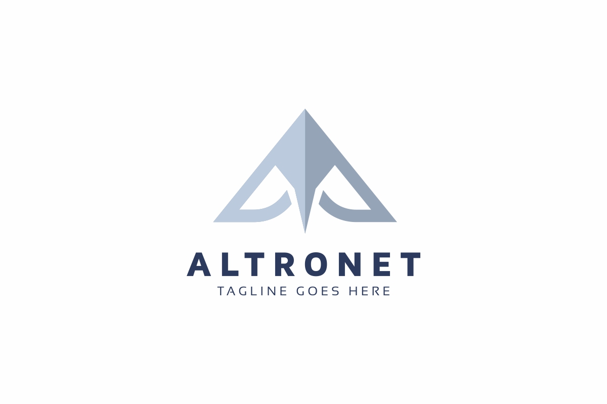 Download Шаблон логотипа "Letter A Logo Template" / Letter A Logo Template - Шаблон логотипа на тему графика a letter,letter,shape,business,vector,design,identity,web,icon,symbol,template,corporate,abstract,logo,typography,sign,card,graphic,branding,creative