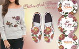 Charming Asters PNG Watercolor Set Motyw Ilustracja Mały zrzut ekranu Ilustracja Charming Asters PNG Watercolor Set #69450