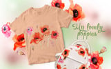 My Lovely Poppies - PNG Watercolor Açıklamalar teması Küçük Ekran Görüntüsü My Lovely Poppies - PNG Watercolor Açıklamalar