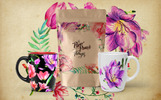 Solar Light Peonies PNG Watercolor Set Illustration Theme Small Screenshot Solar Light Peonies PNG Watercolor Set Illustration
