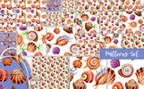 Watercolor Summer Beach Seashell PNG Set Illustration Theme Small Screenshot Watercolor Summer Beach Seashell PNG Set Illustration