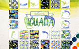 Exotic Iguana In A Watercolor PNG Set Illustration Theme Small Screenshot Exotic Iguana In A Watercolor PNG Set Illustration