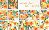 Naranja Hibiscus Watercolor Png Illustration Template Small Screenshot Naranja Hibiscus Watercolor Png Illustration