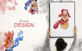 Friendly Lamas Watercolor Png Illustration Template Small Screenshot Friendly Lamas Watercolor Png Illustration