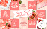 Living Coral Attributes Set Watercolor Png Illustration Template Small Screenshot Living Coral Attributes Set Watercolor Png Illustration