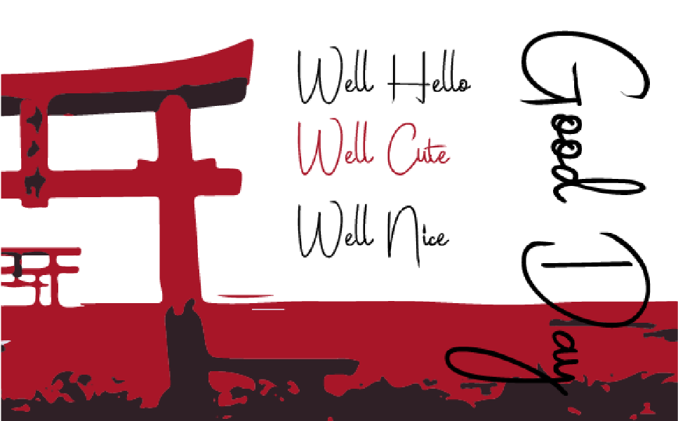 Download Шрифт "Hiromaru Cursive Font" / Hiromaru Cursive Font - Шрифт на тему графика 