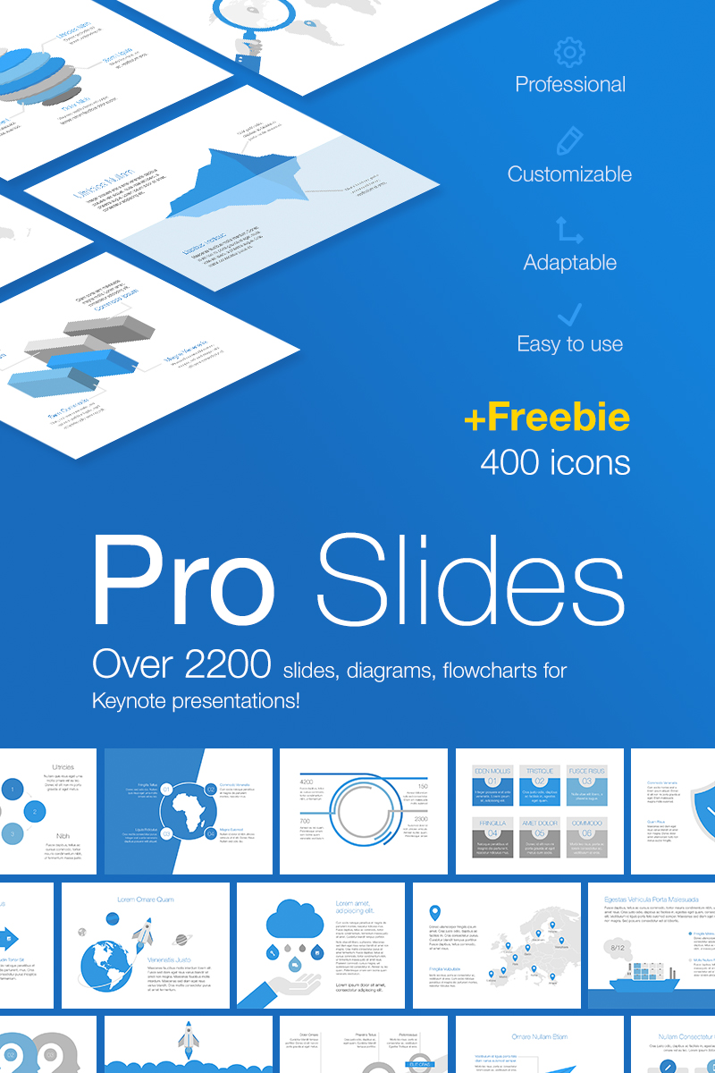 Pro Slides - Keynote Theme Small Screenshot Pro Slides - Keynote Template