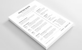 Martien White - Professional Resume Theme Small Screenshot Martien White - Professional Resume Template