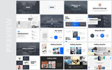 Wake- Modern & Stylist Presentation Powerpoint motiv Malý screenshot PowerPoint šablona "Wake- Modern & Stylist Presentation"