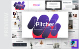 Pitcher-Multipurpose Pitch Deck Good Presentation Template Small Screenshot Pitcher-Multipurpose Pitch Deck PowerPoint Template