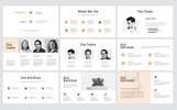 Busy Modern Clean Business PowerPoint Theme Kleiner Screenshot PowerPoint Vorlage namens "Busy Modern Clean Business"