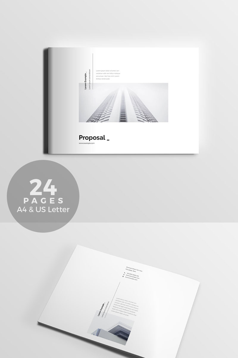 Landscape Minimal Proposal Corporate identity Theme Big Screenshot Landscape Minimal Proposal Corporate Identity Template New Screenshots BIG