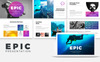 EPIC Presentation Motyw Keynote Duży zrzut ekranu Szablon Keynote EPIC Presentation #76838 New Screenshots BIG