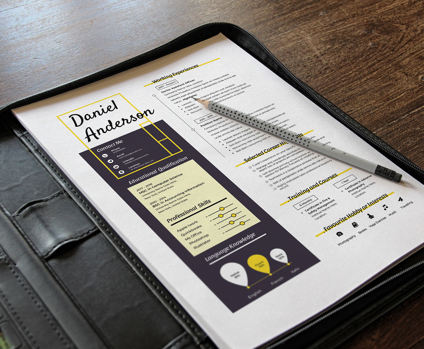 Download Резюме "Clean &amp; Professional Editable Word Apple Pages Cv Resume Template" / Clean &amp; Professional Editable Word Apple Pages Cv Resume Template - Резюме на тему графика resume template,cv design,creative,ms word,clean cv,word resume,apple pages,curriculum vitae,biodata,cover letter,job application,modern,professional,infographic,powerpoint template,docx,simp