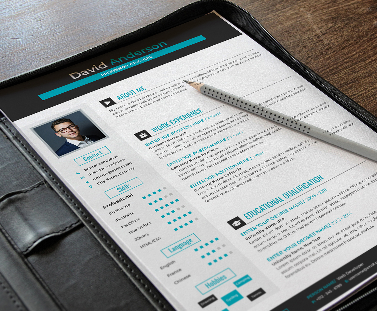 Download Резюме "Clean &amp; Professional Editable Word Apple Pages Cv Resume Template" / Clean &amp; Professional Editable Word Apple Pages Cv Resume Template - Резюме на тему графика resume template,cv design,creative,ms word,clean cv,word resume,apple pages,curriculum vitae,biodata,cover letter,job application,modern,professional,infographic,powerpoint template,docx,simp