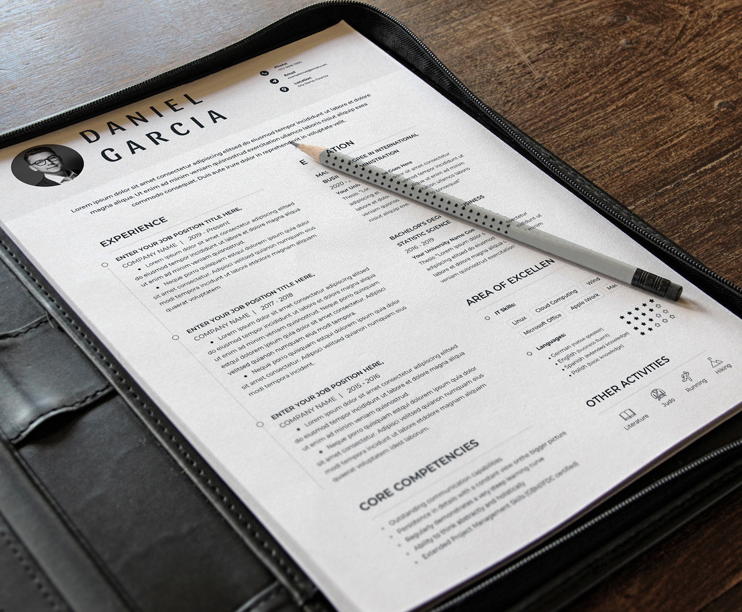 Download Резюме "Clean &amp; Professional Editable Word Apple Pages CV Resume Template" / Clean &amp; Professional Editable Word Apple Pages CV Resume Template - Резюме на тему графика resume template,cv design,creative,ms word,clean cv,word resume,apple pages,curriculum vitae,biodata,cover letter,job application,modern,professional,infographic,powerpoint template,docx,simp