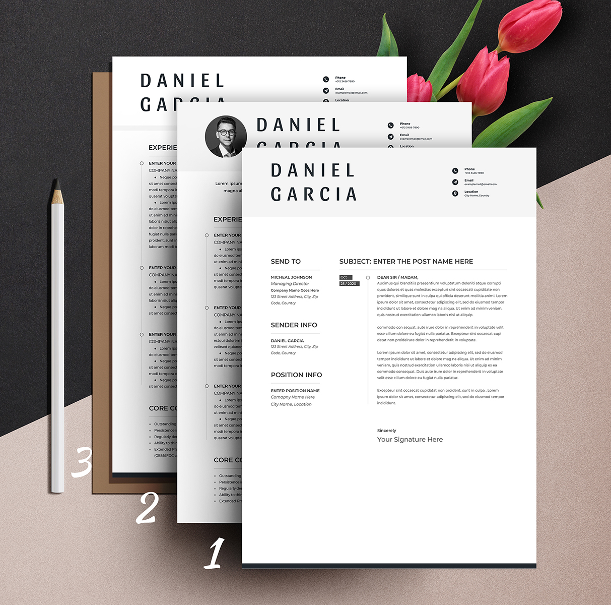 Download Резюме "Clean &amp; Professional Editable Word Apple Pages CV Resume Template" / Clean &amp; Professional Editable Word Apple Pages CV Resume Template - Резюме на тему графика resume template,cv design,creative,ms word,clean cv,word resume,apple pages,curriculum vitae,biodata,cover letter,job application,modern,professional,infographic,powerpoint template,docx,simp