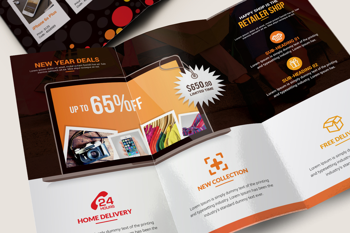 Product Brochure Firemního stylu Malý screenshot Luxusní Šablona firemního stylu "Product Brochure"