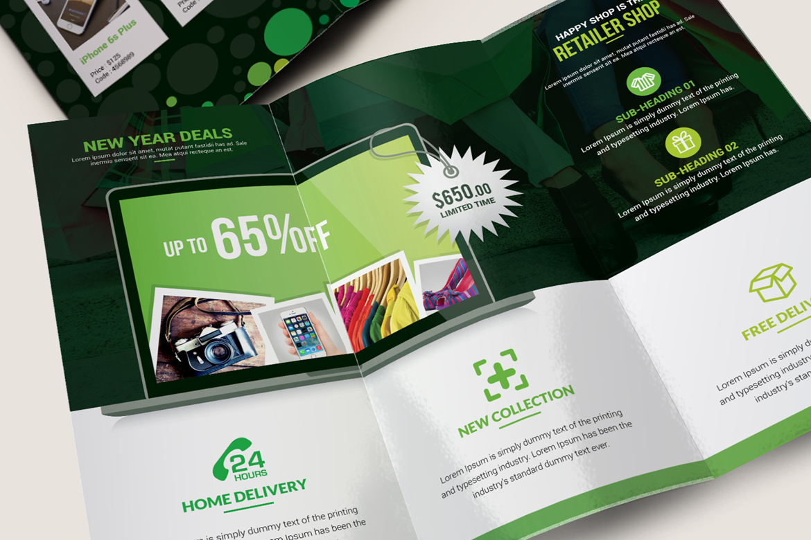 Product Brochure Firemního stylu Malý screenshot Luxusní Šablona firemního stylu "Product Brochure"