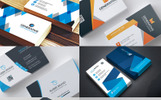 Business Card 18 Templates Bundle Premium Unternehmensidentität Vorlage Kleiner Screenshot Unternehmensidentität Vorlage namens "Business Card 18 Templates Bundle"