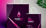 7 Shopping Bag Bundle Firemního stylu Malý screenshot Luxusní Šablona firemního stylu "7 Shopping Bag Bundle"