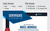 BDBL Company Certifikátu šablona Malý screenshot Šablona certifikátu "BDBL Company"