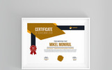 BDBL Company Certifikátu šablona Malý screenshot Šablona certifikátu "BDBL Company"