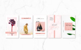 Pastel - Instagram Stories & Posts Шаблон для соцсетей тема Маленький скриншот Шаблон для соцсетей "Pastel - Instagram Stories & Posts"