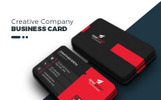 Creative Company Business Card - Corporate identity Template Small Screenshot Creative Company Business Card - Corporate Identity Template