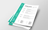 John Deo Clean Resume Theme Small Screenshot John Deo Clean Resume Template