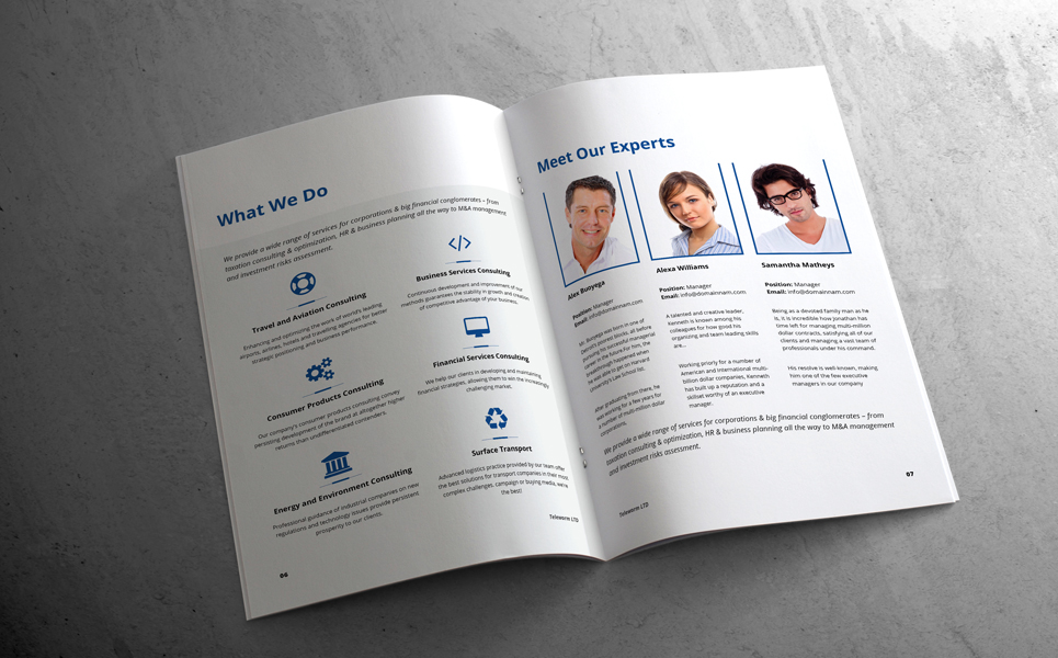 Proposal Corporate identity Theme Small Screenshot Proposal Corporate Identity Template