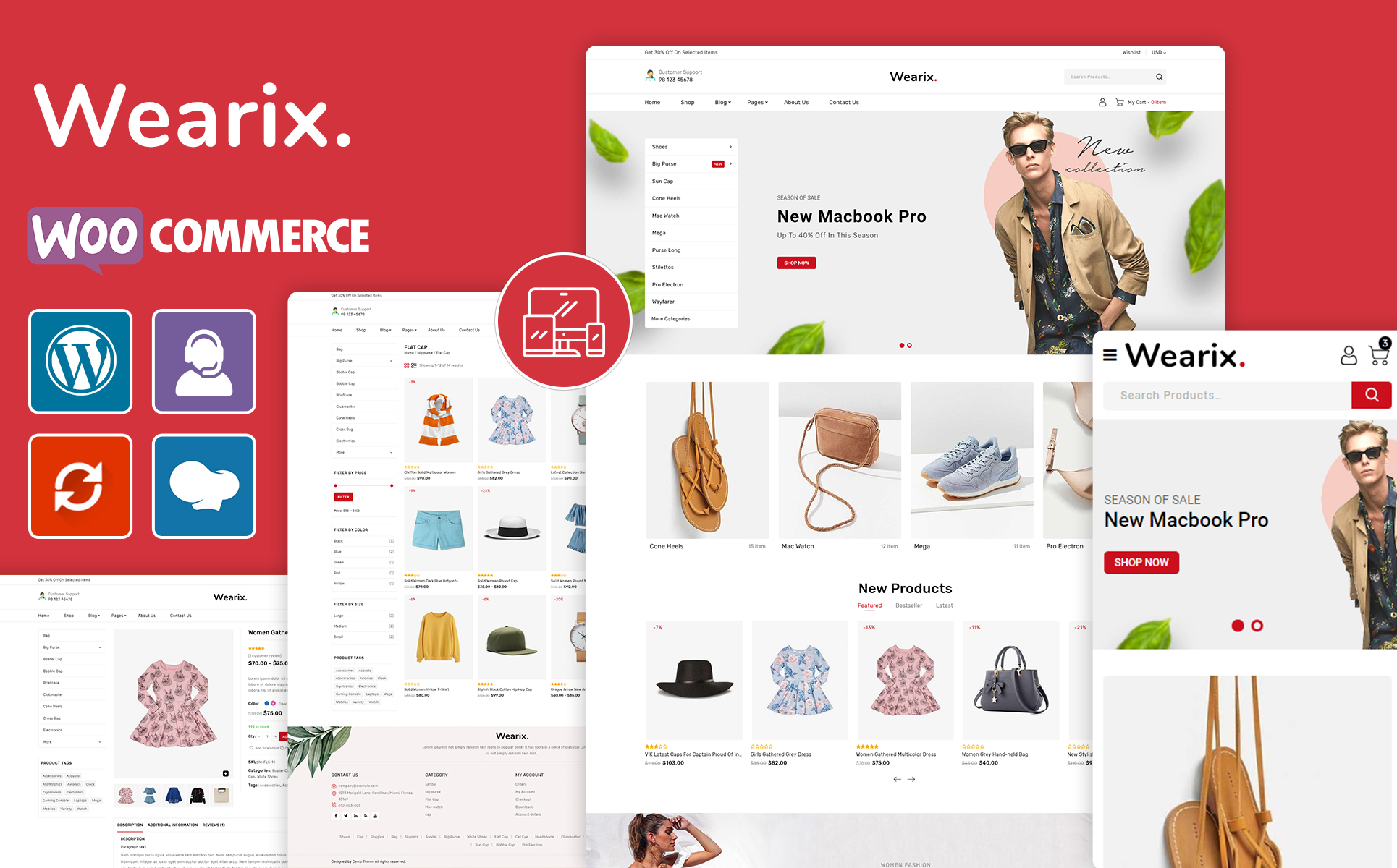 product builder style product page woocommerce