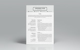 Karanf Doe Clean Resume Theme Small Screenshot Karanf Doe Clean Resume Template